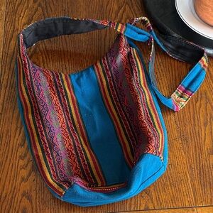 Peruvian Colorful Striped Women's Bag